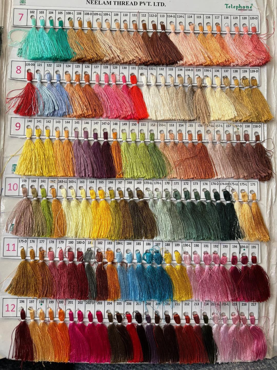 Colour Chart 2