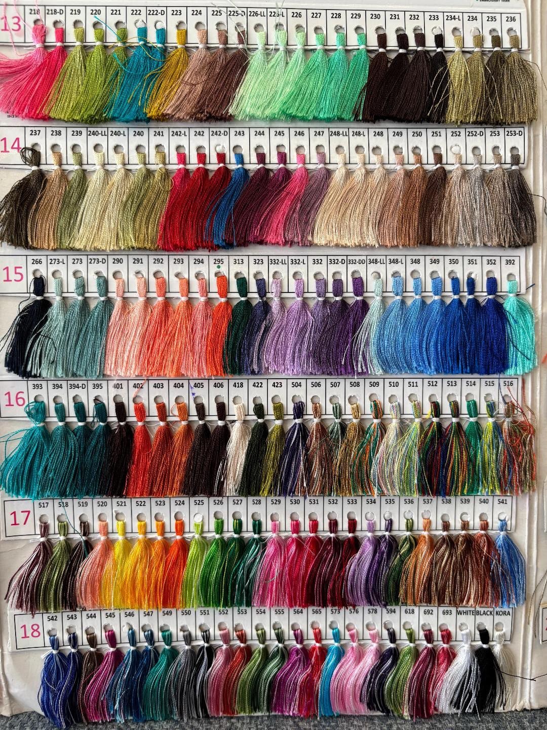 Colour Chart 3
