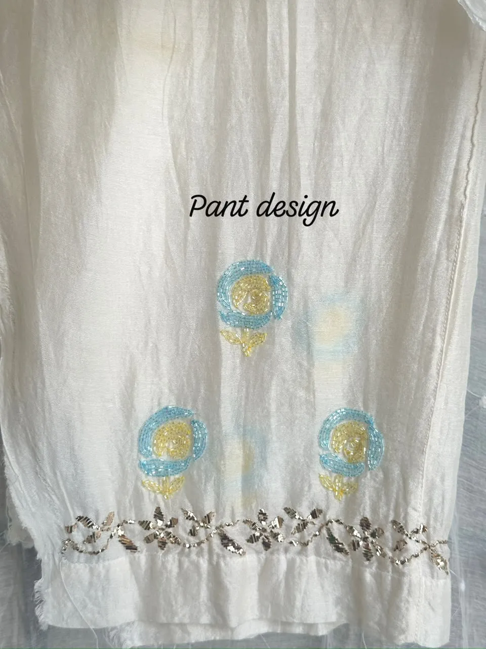 Mul Chanderi Chikankari Co-ord set