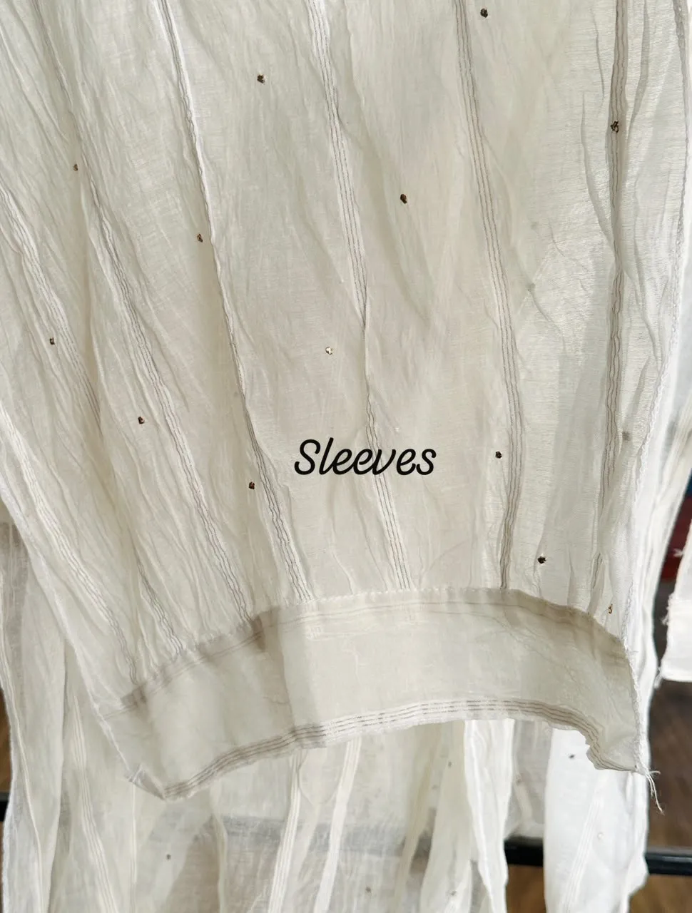 Mul Chanderi Chikankari Co-ord set
