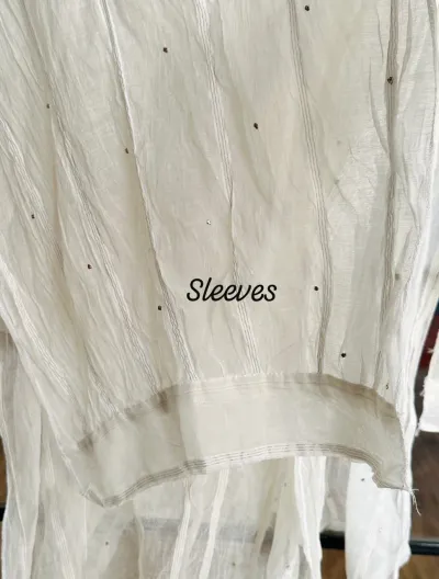 Mul Chanderi Chikankari Co-ord set